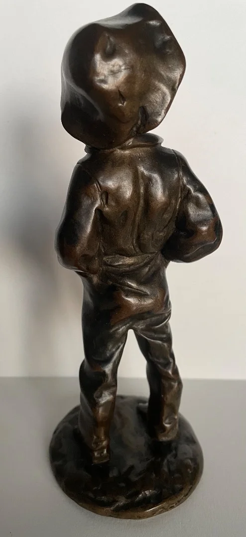 " Poulbot " Sujet En Bronze Signé L.KLEY