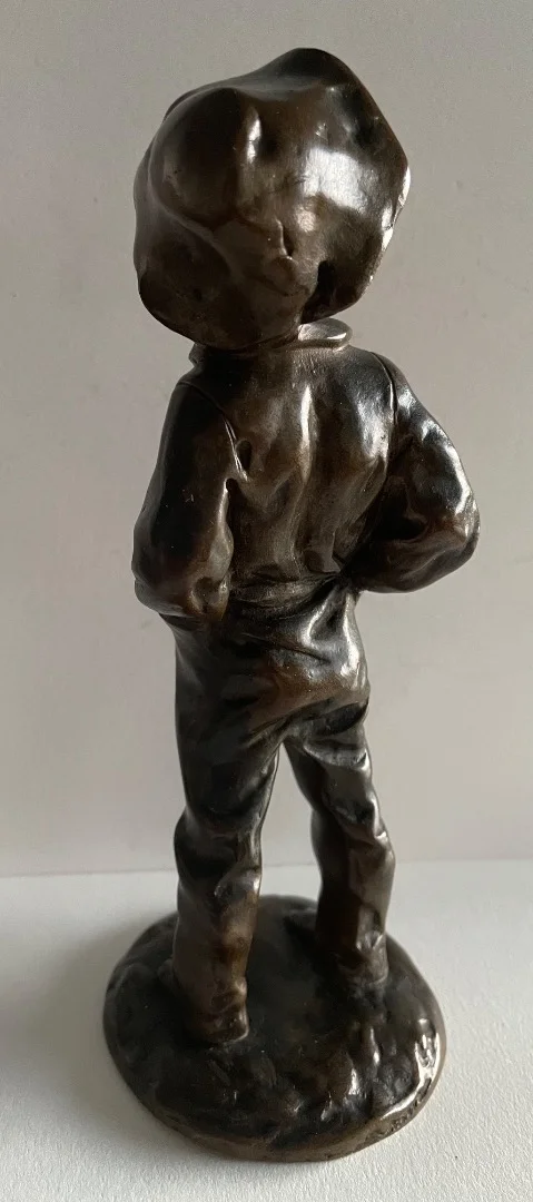 " Poulbot " Sujet En Bronze Signé L.KLEY