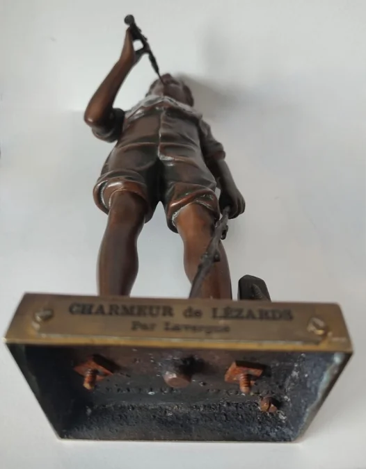 The Lizard Charmer, Bronze Subject