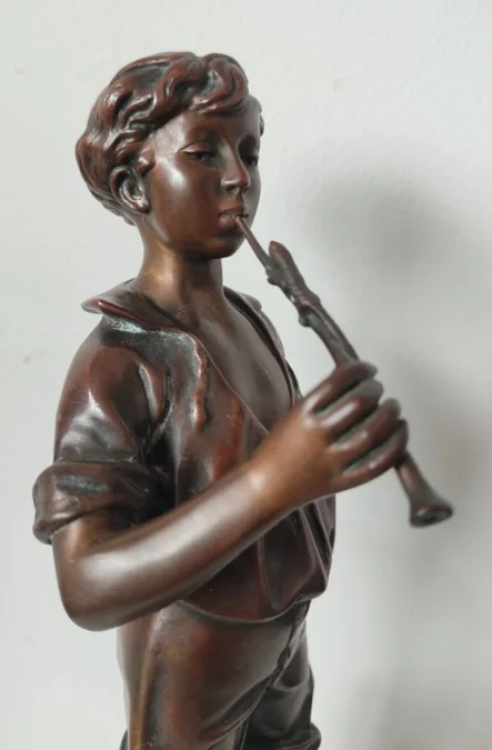 The Lizard Charmer, Bronze Subject