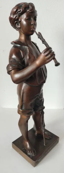 The Lizard Charmer, Bronze Subject