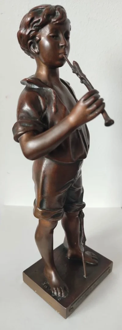 The Lizard Charmer, Bronze Subject