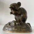 Petite Souris En Bronze