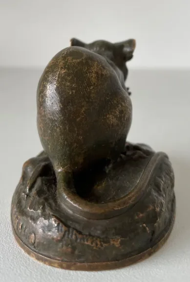 Petite Souris En Bronze