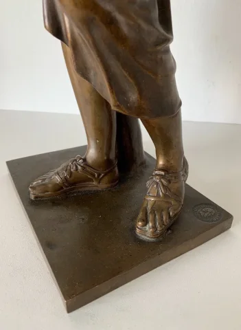 Bronze représentant Diane de Gabies