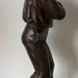 Sujet en bronze représentant un marin