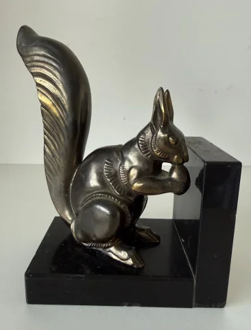 Die Eichhörnchen, Buchstützen-Paar — Guter Zustand