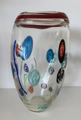 Große Murano-Glasvase