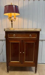 Klein Louis XVI-stijl mahonie entre-deux buffet