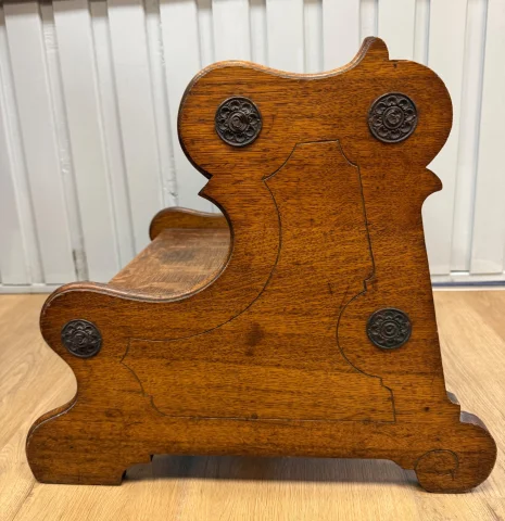 Small library step stool