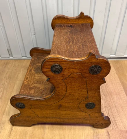 Small library step stool