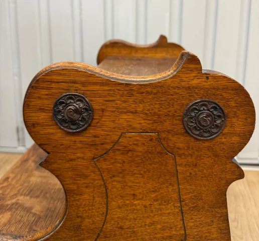 Small library step stool